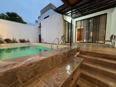 CASA EN RENTA 3 RECAMARAS ALBERCA, PRIVADA PUERTA DE PIEDRA DZITYA (NRC-1774)