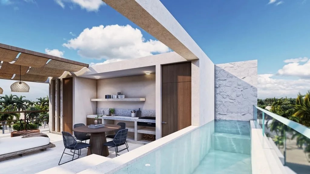 2 HERMOSAS VILLAS NUEVAS EN VENTA  2A FILA MERIDA PROGRESO CHELEM (FVC-2555)