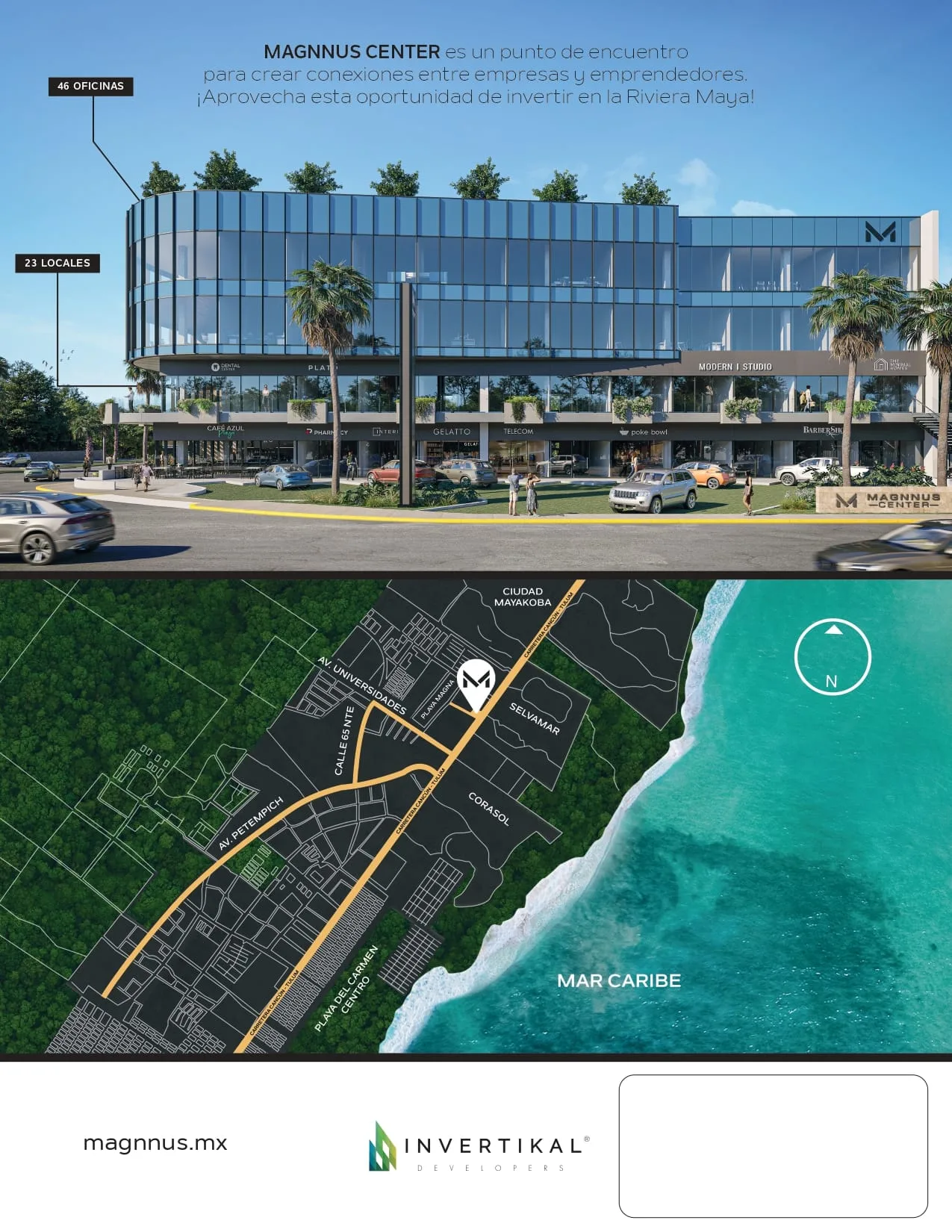 LOCALES Y OFICINAS DE LUJO EN VENTA/RENTA PLAYA DEL CARMEN (FVL-1047)