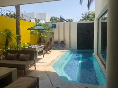 CASA EN RENTA MERIDA PLAYA, CHICXULUB PLAYA HERMOSA CASA AMUEBLADA (FRC-1097)