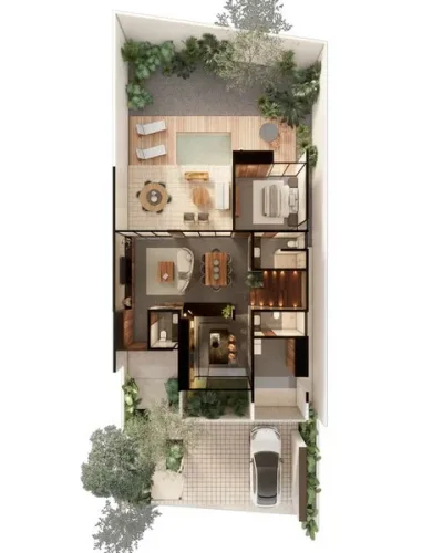 CASA EN VENTA 3 RECAMARAS, ALBERCA, PRIVADA SILVESTA CONKAL (AVC-2855)