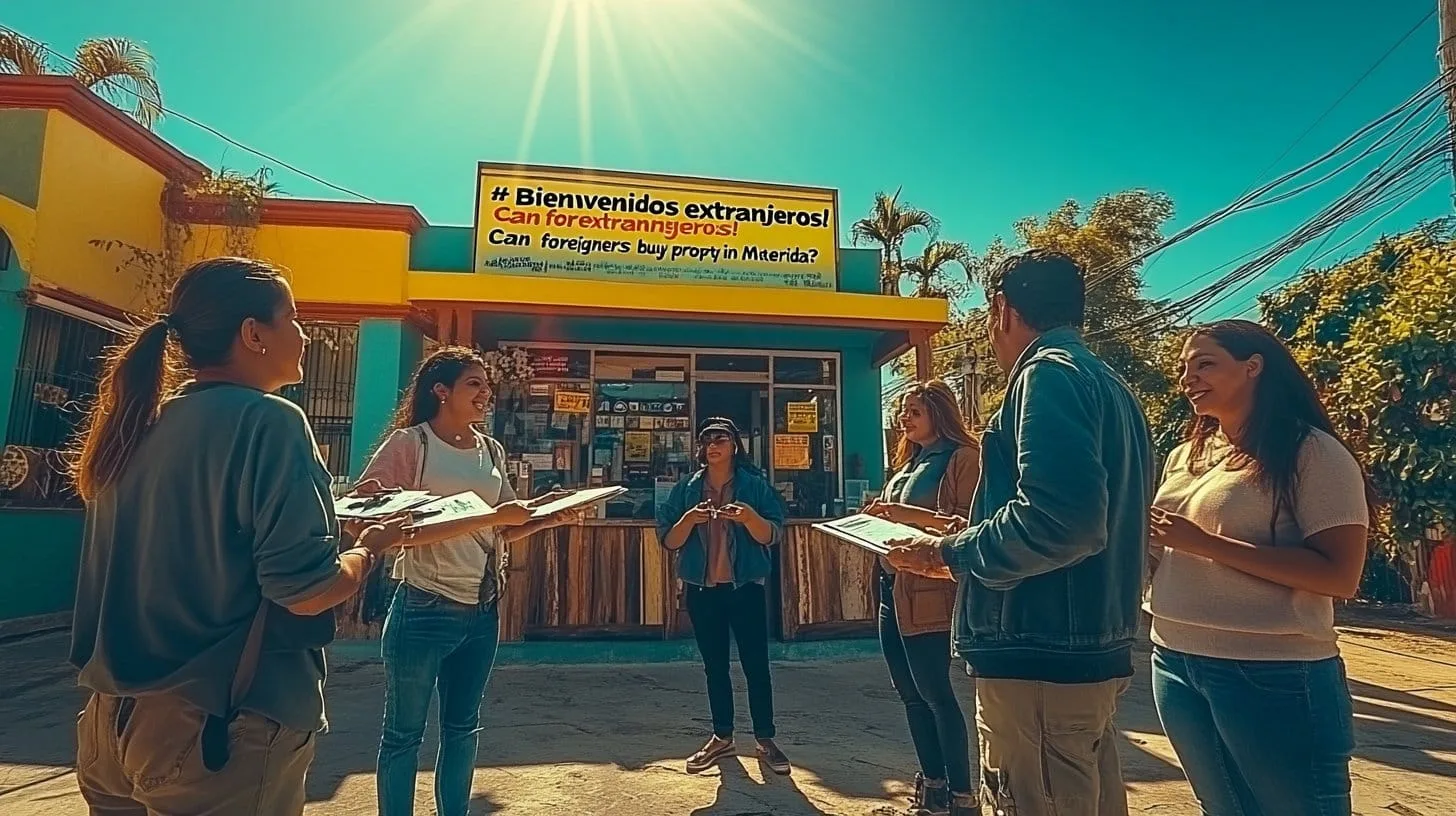 ¿Pueden los extranjeros comprar propiedad en Mérida?