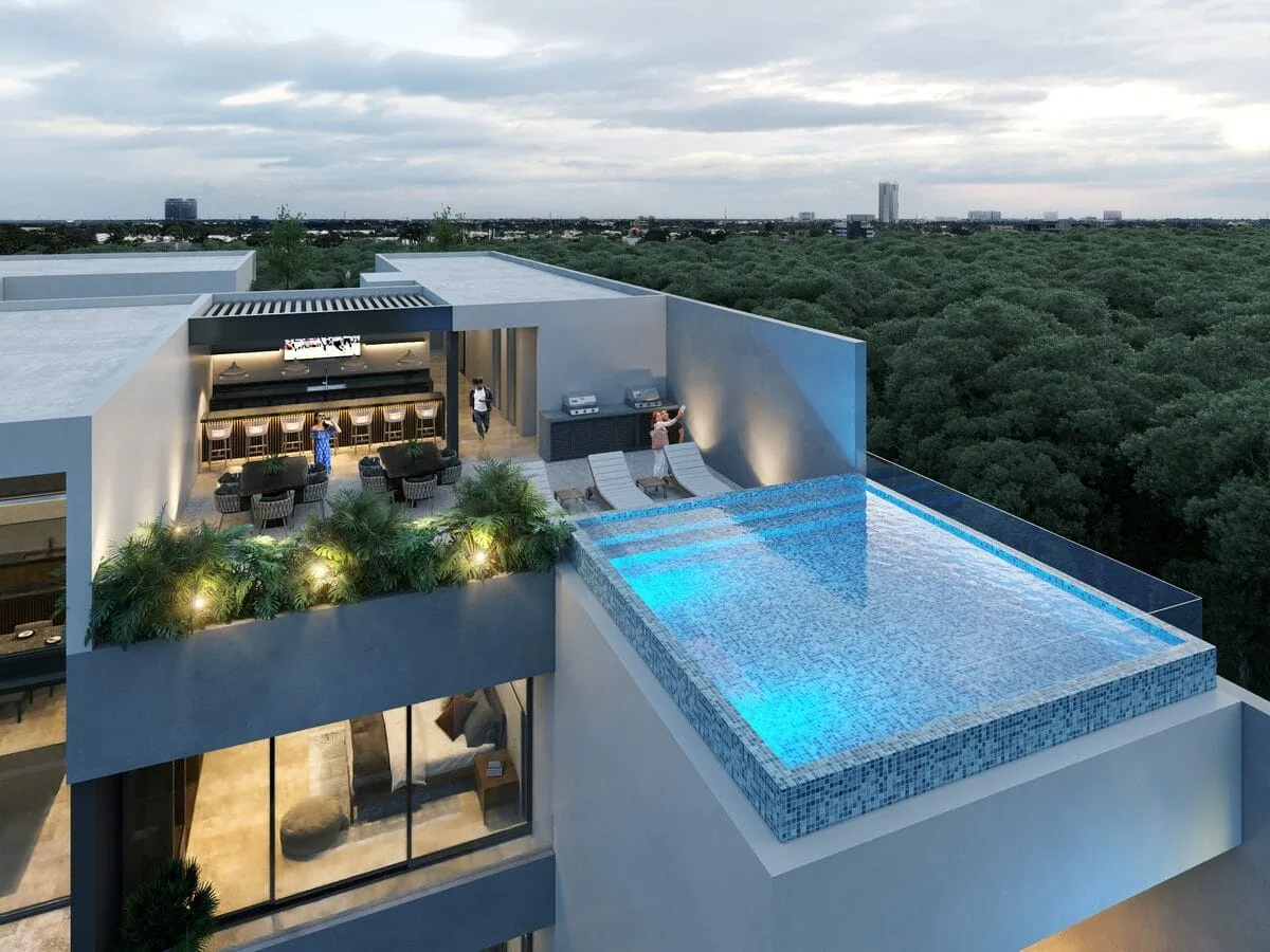 DEPARTAMENTO EN VENTA DE LUJO PARA ESTRENAR  MERIDA MONTEBELLO (AVD-1063)